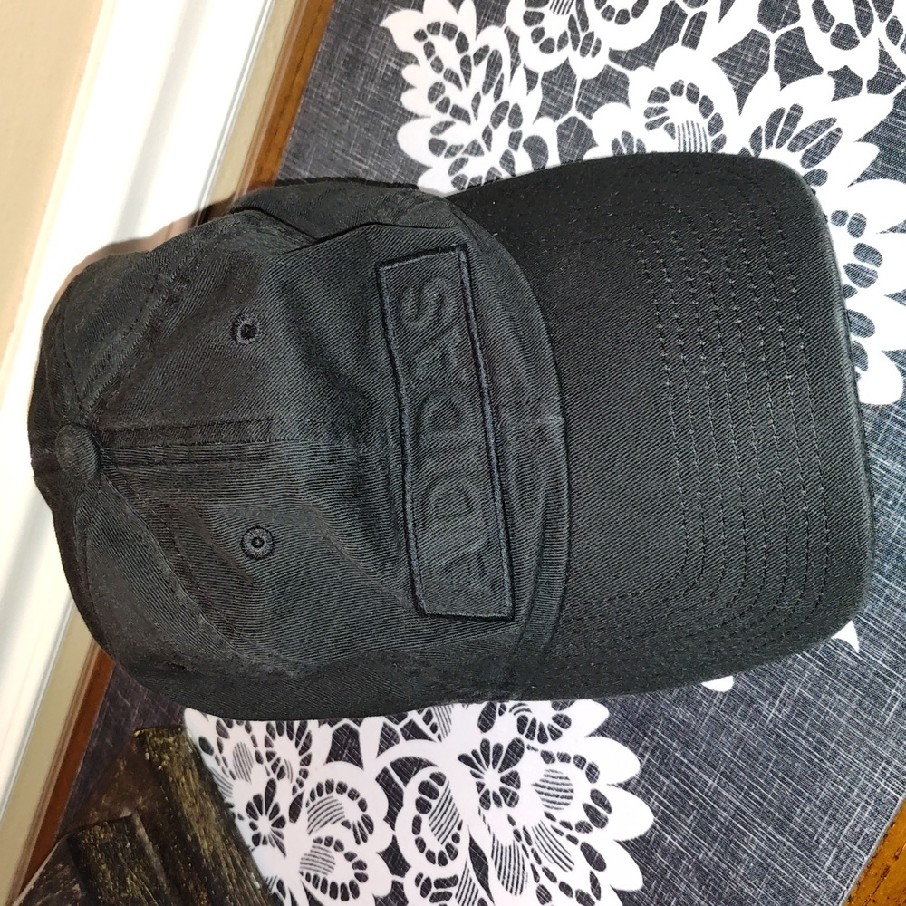 Adidas Black Cap With Black Logo